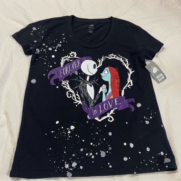 Disney jack and sally
NIGHTMARE BEFORE CHRISTMAS adult black cotton shirt size S - Picture 9 of 10